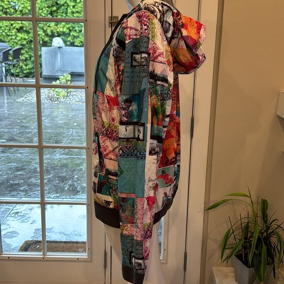 Oxbow French Surf Brand Wind Stopper Unisex Wndbreaker Jacket Multiclored Size L - Picture 4 of 14